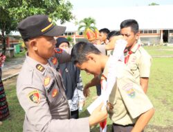 Plh Kasat Narkoba Polres Labuhanbatu Lantik Satgas Anti Narkoba di Sekolah