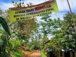 Warga Tolak Pembangunan Lapas di Desa Larikan