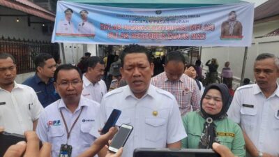 Jelang Nataru, Pemkot Sibolga Bersama Tim TPID Tinjau Pasar Murah