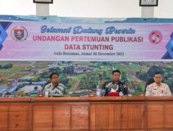 Ketua TPPS Humbahas: Data Prevalensi Stunting per Oktober 7,71 Persen