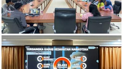 BNN & Pemko Batam Sinkronisasi Data Laporan RAN P4GN