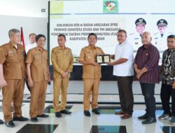 Bupati Simalungun Terima Kunker Tim Banggar DPRD dan TAPD Sumut