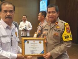 UPP Saber Pungli Kabupaten Taput Terima Piagam Penghargaan