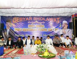 Pj Bupati Kampar Hadiri HUT Desa Deli Makmur