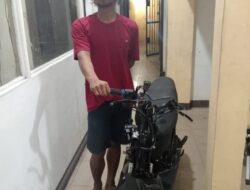 Polsek Siantar Tangkap Pelaku Pencurian Sepeda Motor di Sebuah Bengkel