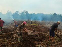 Warga Sei Sentosa Gotroy Buka Lapangan Olahraga