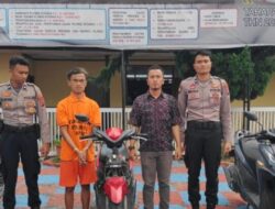 Polres Taput Tangkap Pelaku Pencuri 2 Unit Sepeda Motor Milik Pengusaha Laundry