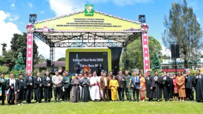 Uskup Agung Medan Pimpin Ibadah Natal Oikumene Kabupaten Simalungun