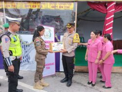 Peduli Anggota, AKBP Wahyu Indrajaya Beri Bingkisan ke Personil PAM