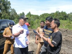 Bupati Dosmar Ungkap Dugaan Penyebab Longsor di Baktiraja, Hutan Lindung Dibabat