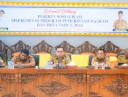 Dinas PMD Sosialisasi Sinergitas Program Pemerintah Daerah & Desa Tahun 2024