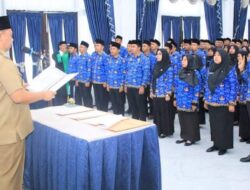 387 PNS Pemkab Labuhanbatu Ikuti Pengambilan Sumpah