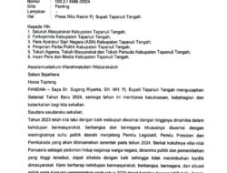 Pj. Bupati: Kas Pemkab Tapteng Surplus Akhir Desember 2023