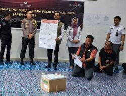 KPU Bintan Mulai Sortir Surat Suara, Polisi Beri Pengamanan