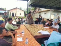 Polres Tapteng Mediasi Bentrok Warga Pulau Pakkat Tapteng dan Warga Hutaraja Tapsel