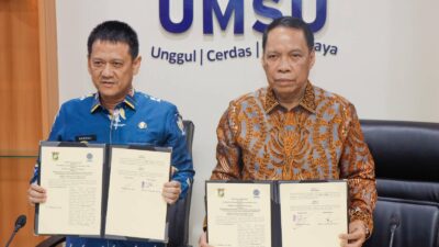 Pengembangan SDM, Pj Bupati Kampar MoU dengan UMSU