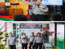 Lakukan Bintorwasdal, Kakanwil Kumham Sumut Kunjungi Lapas Siborongborong