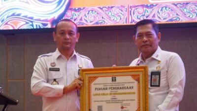 Lapas Siborongborong Raih Penghargaan Juara 1 Capaian Komitmen PDN