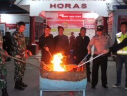 Lapas Siborongborong Gandeng TNI-Polri Razia Blok Hunian & Tes Urine WBP