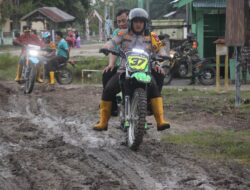 Pakai Sepeda Motor, AKBP Bimo Cek TPS yang Rawan Banjir