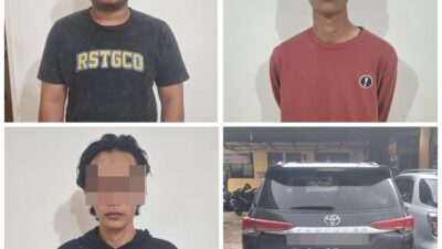 Pencuri dan Penadah Mobil Fortuner Ditangkap Satreskrim Polres Pematang Siantar