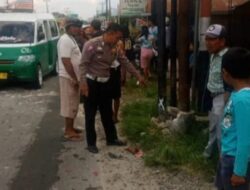 Pemotor Ugal-ugalan Tabrak Ibu & Anak Lagi Jalan Kaki di Taput, 1 Tewas