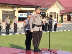 Upacara Kenaikan Pangkat, Kapolres Labuhanbatu: Dedikasi & Disiplin Personel Diberikan Apresiasi