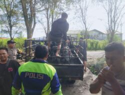 Polsek Pinangsori Razia Balap Liar di Jalan Bandara Pinangsori