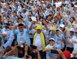 Maruarar Sirait Bakar Semangat Pendukung Prabowo-Gibran di Tapanuli Utara
