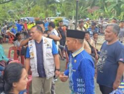 Bupati Labuhanbatu Temui Warga Terdampak Banjir