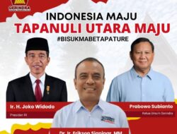 Gerindra Taput Berkontribusi Maksimal Dukung Implementasi Program Prabowo-Gibran