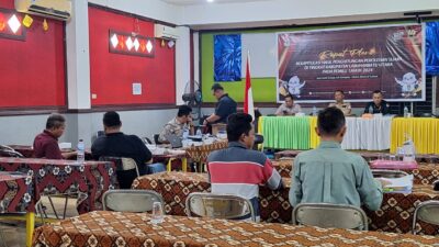 Polres Labuhanbatu Amankan Rapat Pleno di Kabupaten Labuhanbatu Utara