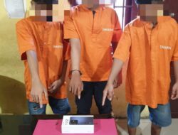 Polsek Tambang Tangkap 3 Pelaku Pencurian, 2 Pelaku Masih Anak Dibawah Umur