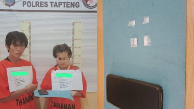 Jual Sabu, Pria dan Wanita di Tapteng Diringkus Polisi