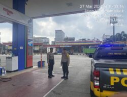 Sat Samapta Polres Labuhanbatu Pantau Ketersediaan BBM & Cegah Kejahatan Selama Bulan Ramadhan – Idul Fitri