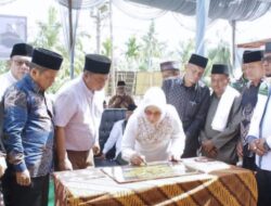Plt Bupati Labuhanbatu Resmikan Pembangunan Masjid An-Nurani