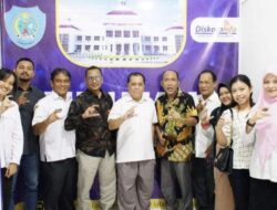 Plt Kadis Kominfo Labuhanbatu Terima Kunker Komisi Informasi Provsu
