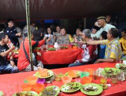 Kapolres Labuhanbatu AKBP Dr Bernhard Malau Buka Puasa Bersama dengan Wartawan