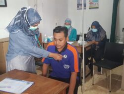 Pemeriksaan Kesehatan WBP dan Petugas Warnai HBP ke-60 di Rutan Pemalang