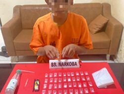 Lagi, Satnarkoba Polres Kampar Tangkap Pelaku Narkoba di Desa Kualu