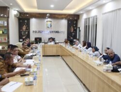 Kapolres Labuhanbatu Gelar Rapat Koordinasi Pengoperasian PKS PT PPSP Pulo Padang