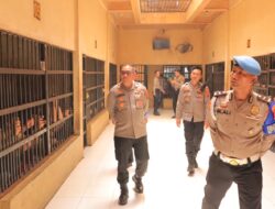 Wakapolres Cek Rumah Tahanan Polres Labuhanbatu