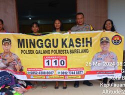 Polsek Galang Gelar Minggu Kasih, Sampaikan Pesan Kamtibmas