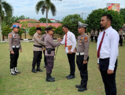 40 Personel Berprestasi Terima Penghargaan dari Kapolres Kampar
