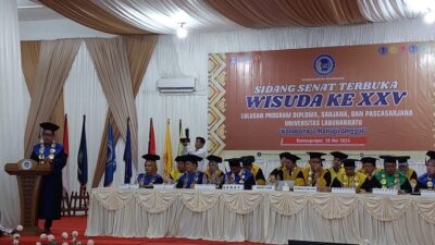 Wisuda ke XXV, Universitas Labuhanbatu Beri Kemudahan Bagi yang Ingin Kuliah