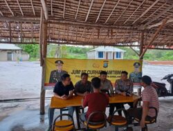 Jumat Curhat, Polsek Galang Imbau Masyarakat Cegah Gangguan Kamtibmas