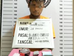 Tim Opsnal Satres Narkoba Polres Labuhanbatu Tangkap Penjual Sabu di Damuli