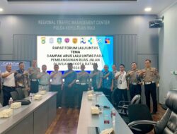 Subditkamsel Ditlantas Polda Kepri Gelar Rakor Keselamatan Berlalu Lintas di Kota Batam