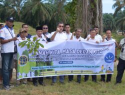 Hari Lingkungan Hidup Sedunia, Kantor Pertanahan Labuhanbatu Adakan Gerakan Tanam Pohon
