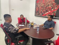 Josmen Sitohang Silahturahmi Pada Ketua PDIP Sumut 